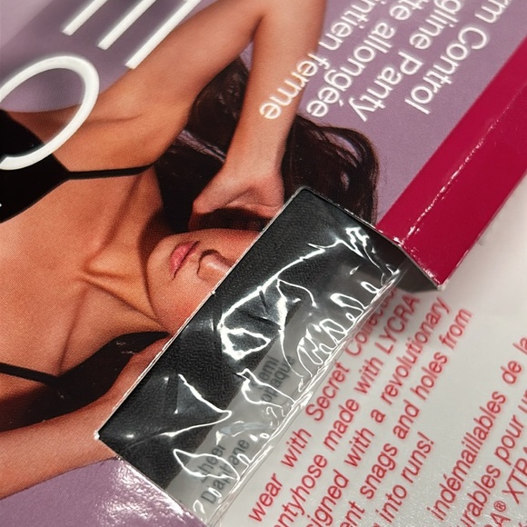 4/$20 Secret Collection Shape & Silky Control B Pantyhose 2 Pairs New Packages - Picture 11 of 12